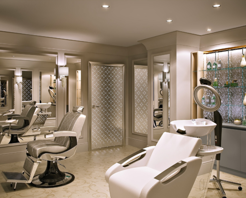 Visualization of a beauty salon in a private hotel in St. Petersburg view 2